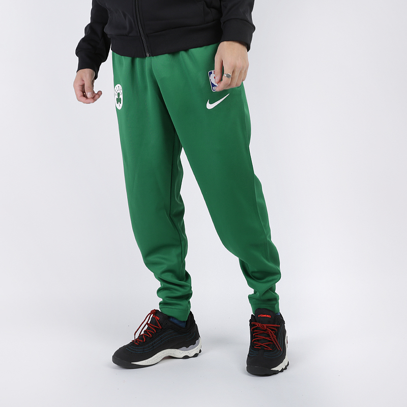 мужские зеленые брюки Nike NBA Boston Celtics Spotlight Pants AT9200-312 - цена, описание, фото 1